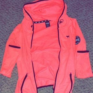 XS pink zip up